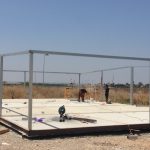הקמת מבנה בנייה קלה